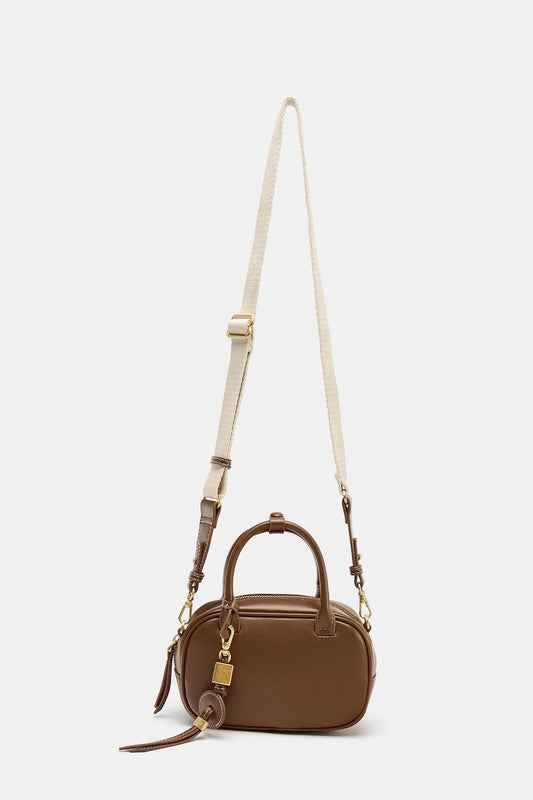 Mini Barrel Crossbody Bag