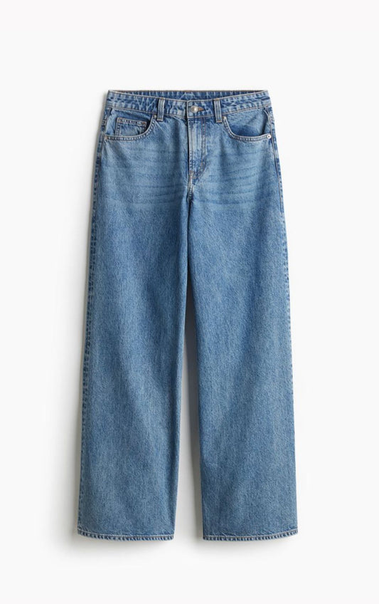 High Rise Wide Leg Jeans