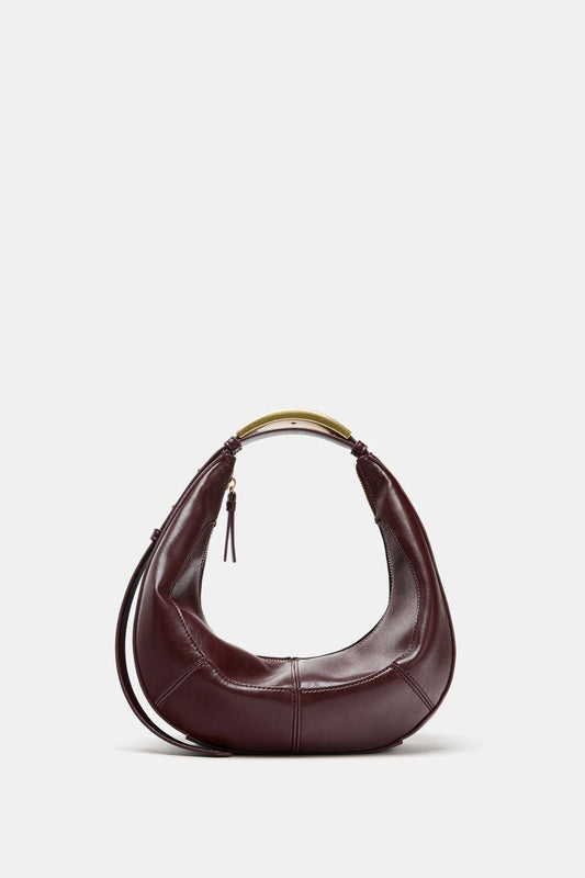 Metal strap oval Bag