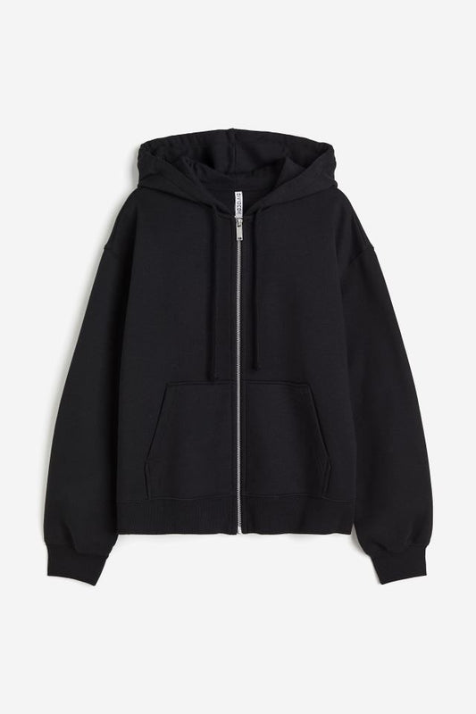 Relax Fit Zipper Hoodie