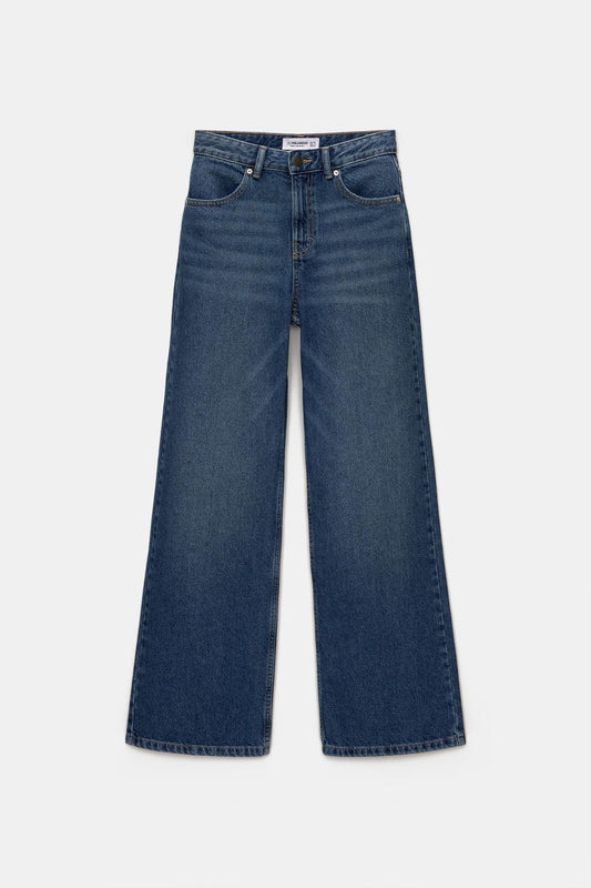 High Rise Wide leg Jeans