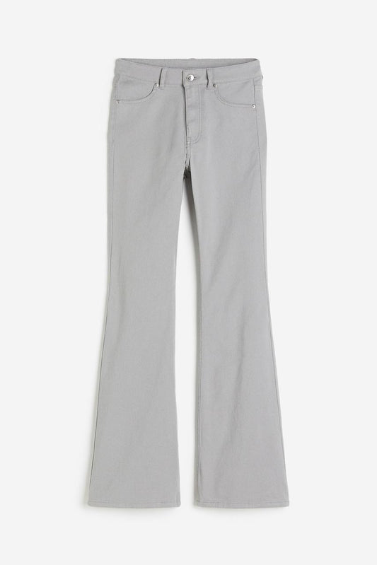 High waist bootcut jeans