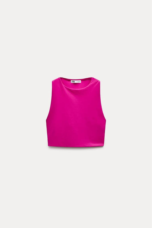 POLYIAMIDE CROP TOP