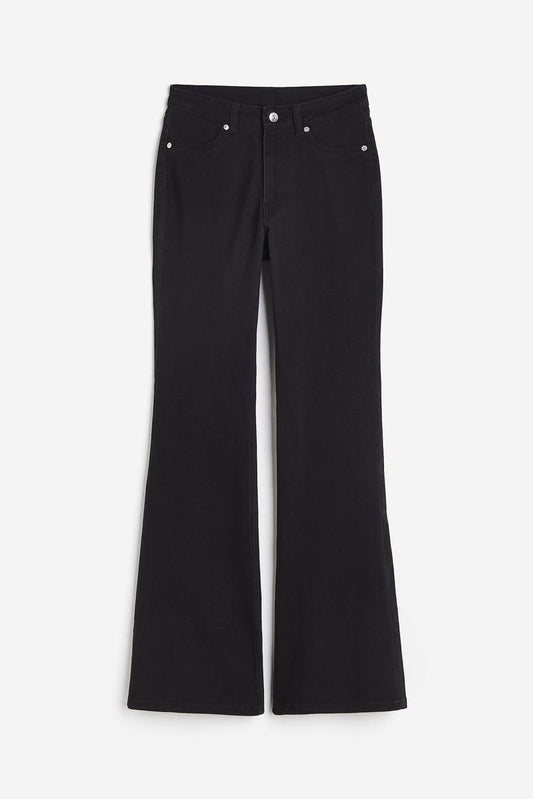 High waist bootcut jeans