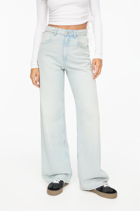 High Rise Wide leg jeans