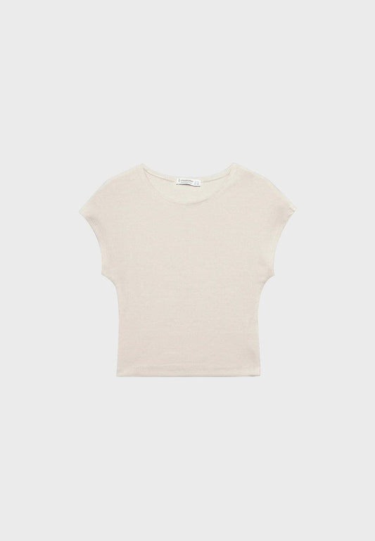 Cap sleeve crop top