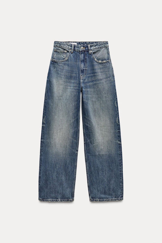 High waist wide leg Jeans