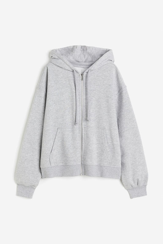 Relax Fit Zipper Hoodie