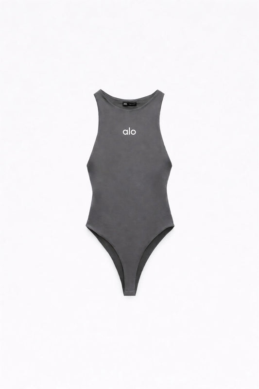 Sculpt High Neck Bodysuit Top