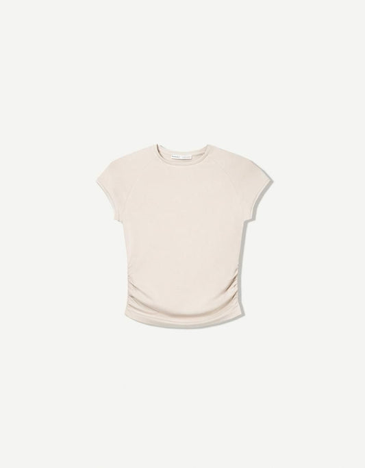 Short sleeve Top with gathering
