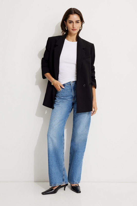 High waist Wide leg Jeans