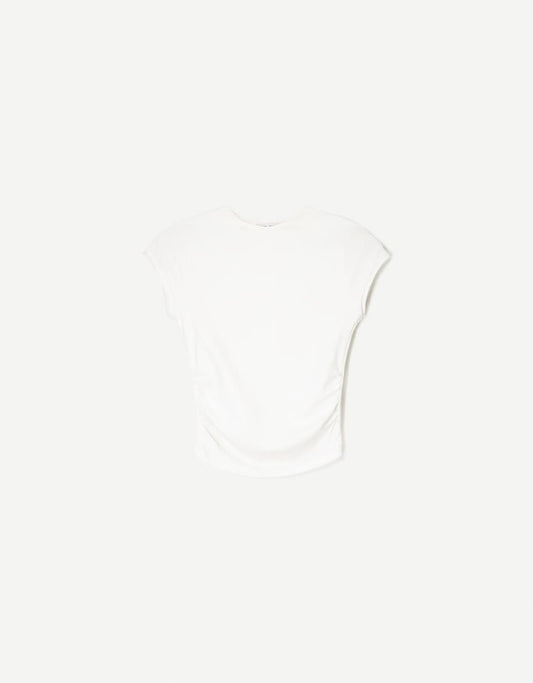 Short sleeve Top with gathering