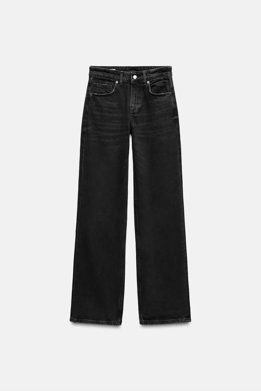High Rise Straight Fit jeans