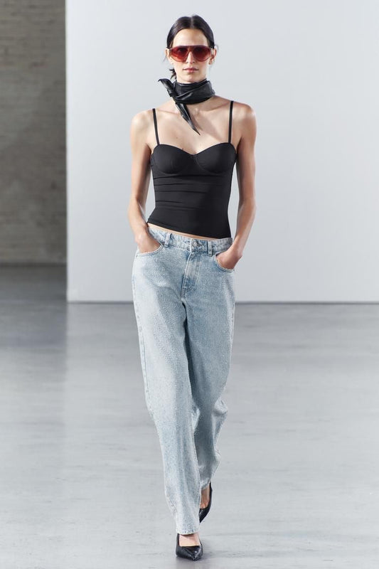 Rhinestone Jeans