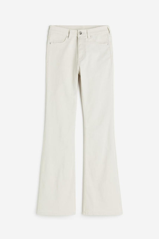 High waist bootcut jeans