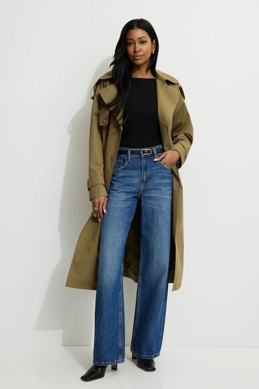 High waist Wide leg jeans