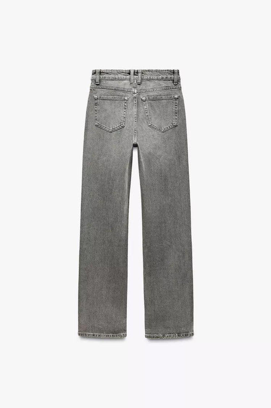 High Rise Straight Fit jeans