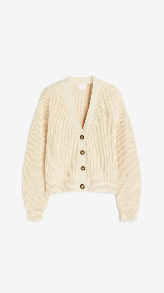 Knitted Cardigan Top
