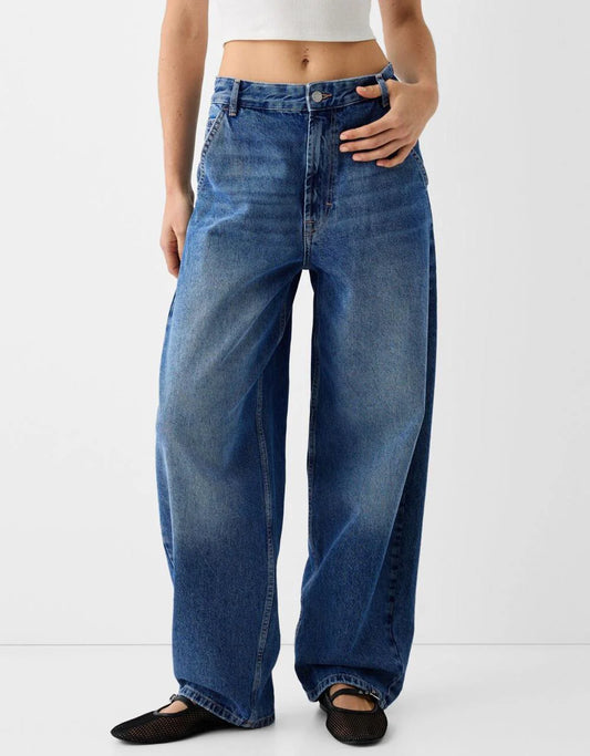 Unisex  baggy skater Jeans blue