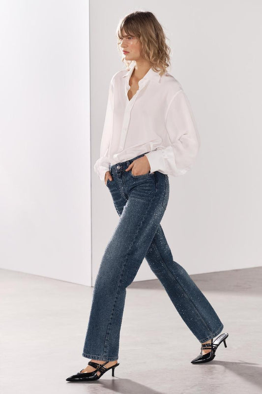 Rhinestone Jeans