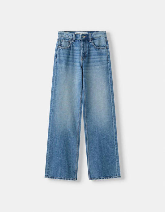 High Rise Wide leg jeans