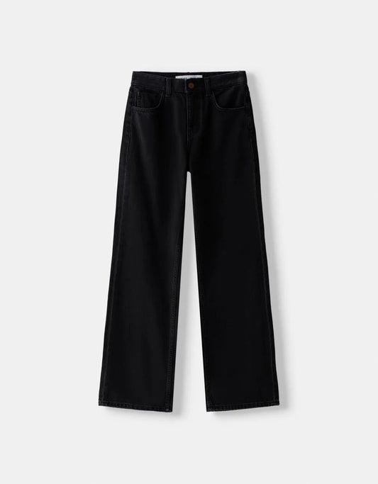 High Rise Wide Leg Jeans