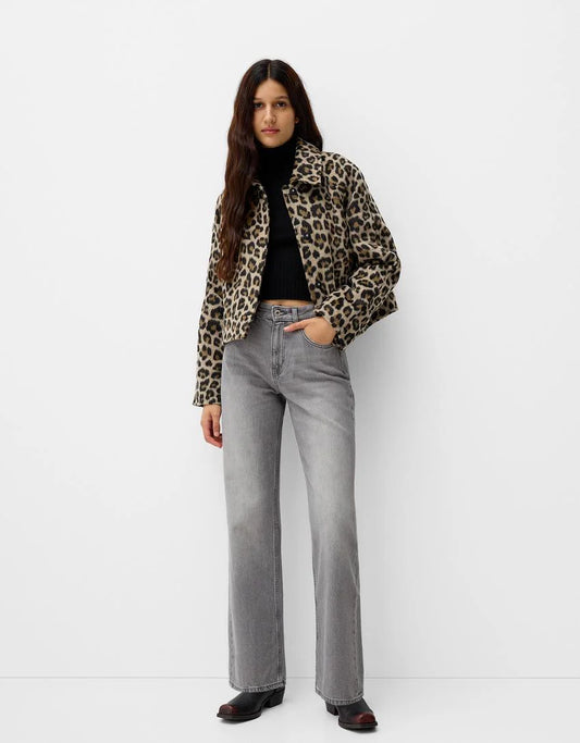 High Rise Wide leg Jeans