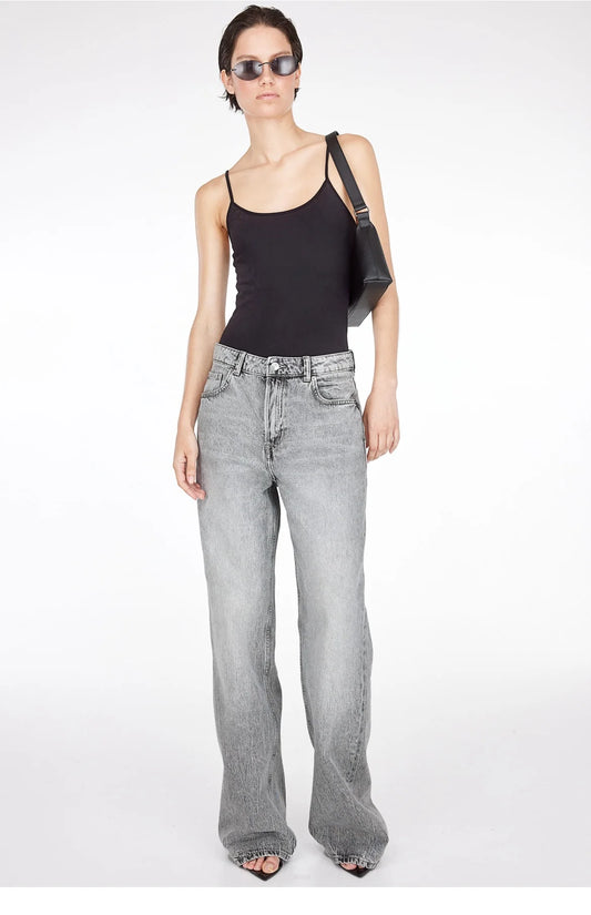 High waist Wide leg jeans