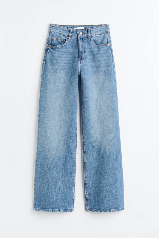 High Waist Wide leg Jeans