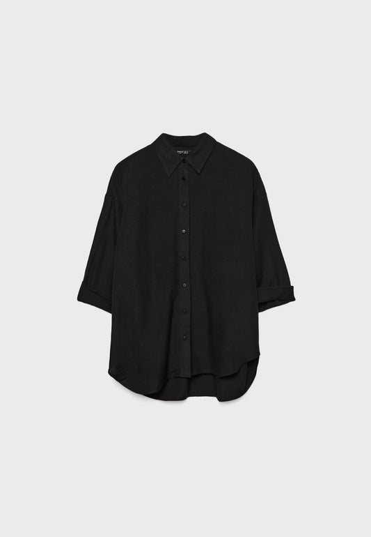 Oversized Linen Shirt