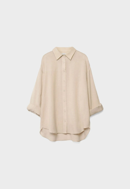 Oversized Linen Shirt
