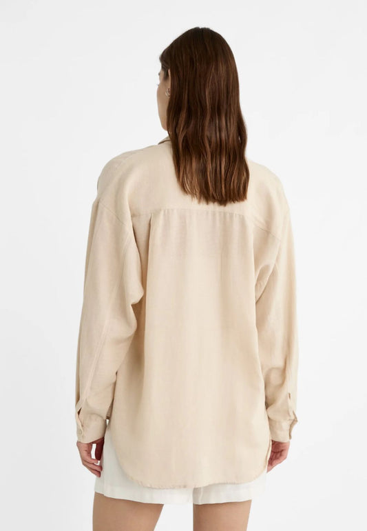 Oversized Linen Shirt