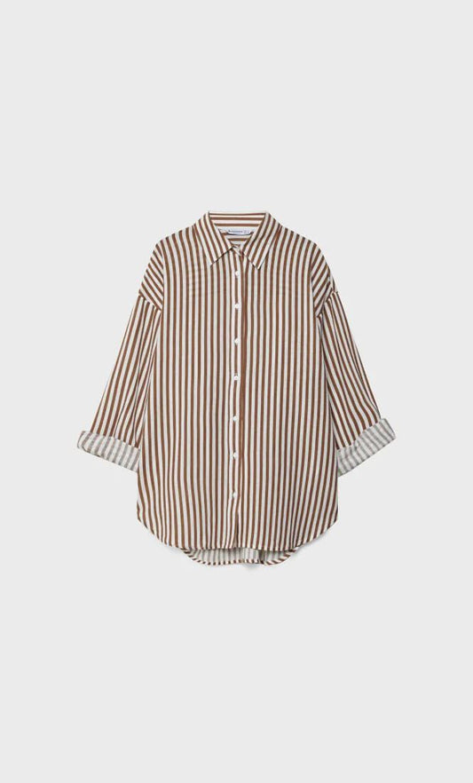 Oversized Linen Shirt