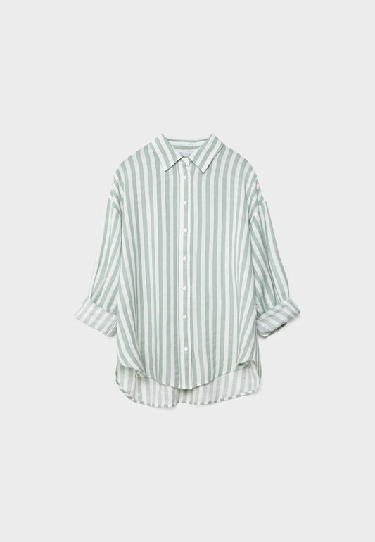 Oversized Linen Shirt