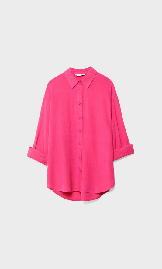 Oversized Linen Shirt