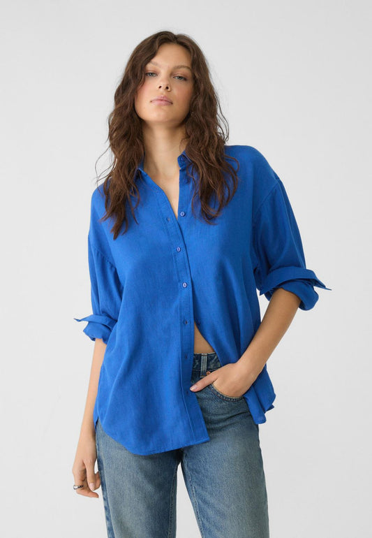 Relax Fit Linen Shirt