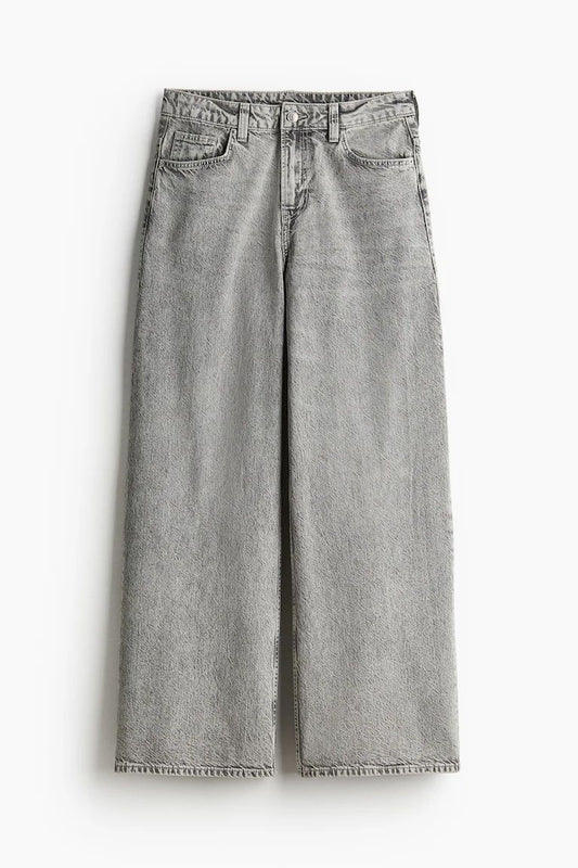 High Rise Wide Leg Jeans