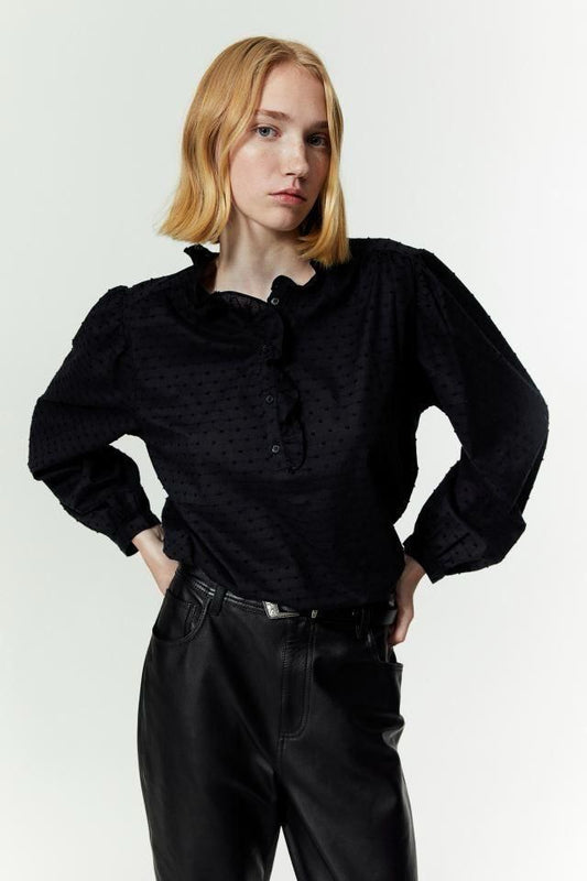 Cottom Black Top