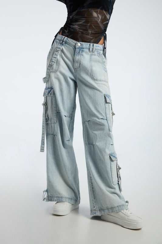 Baggy Denim Cargos