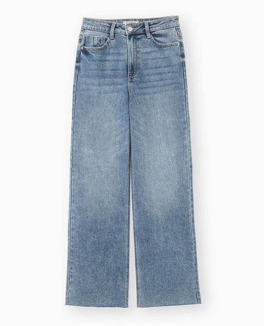 High Waist Wide Leg Jeans