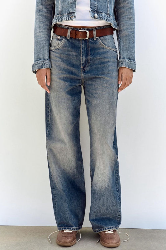 High waist wide leg Jeans