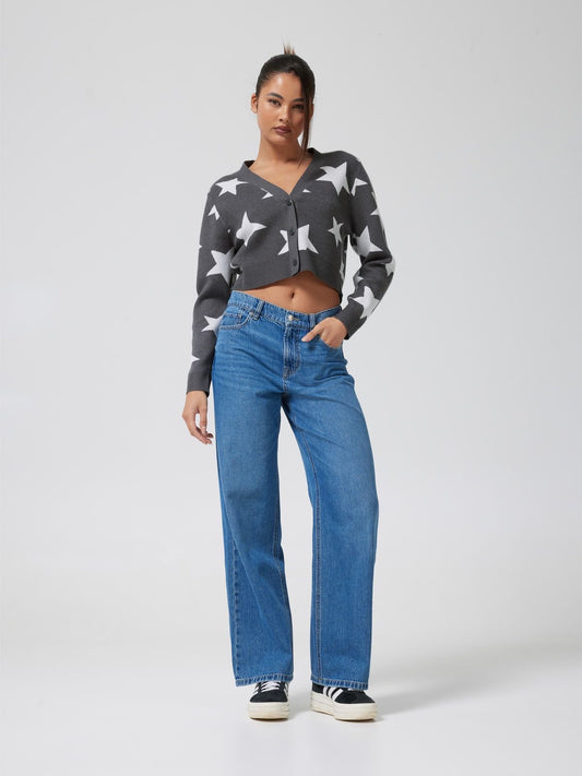 Wide leg jeans