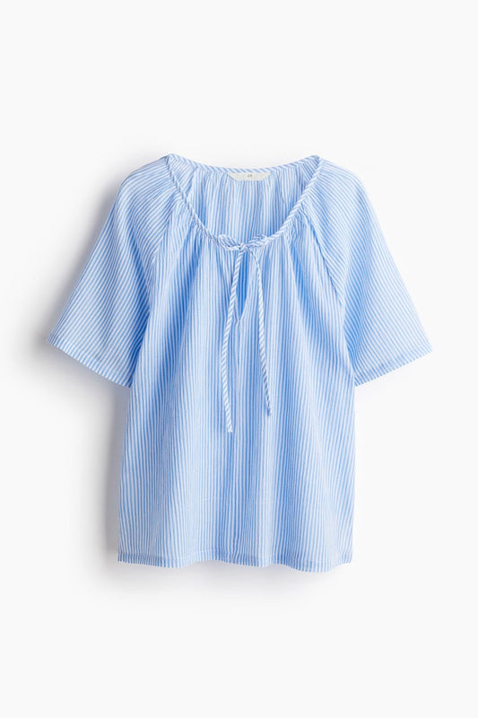 RAGLAN-SLEEVED BLOUSE