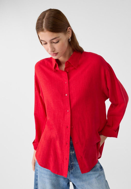 Relax Fit Linen Shirt
