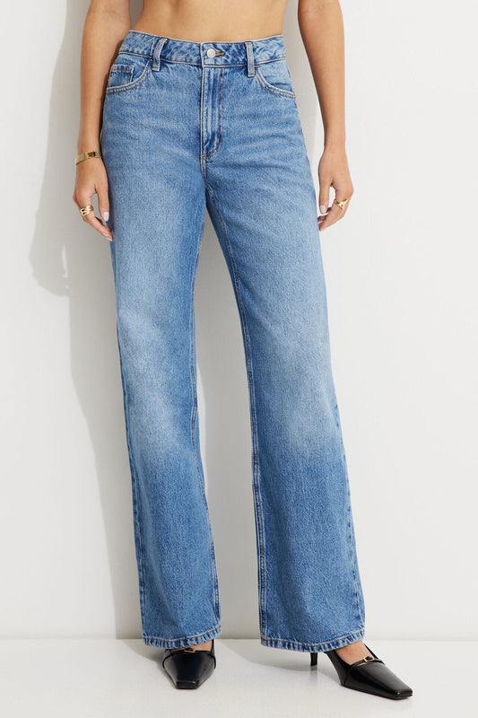 High waist Wide leg Jeans
