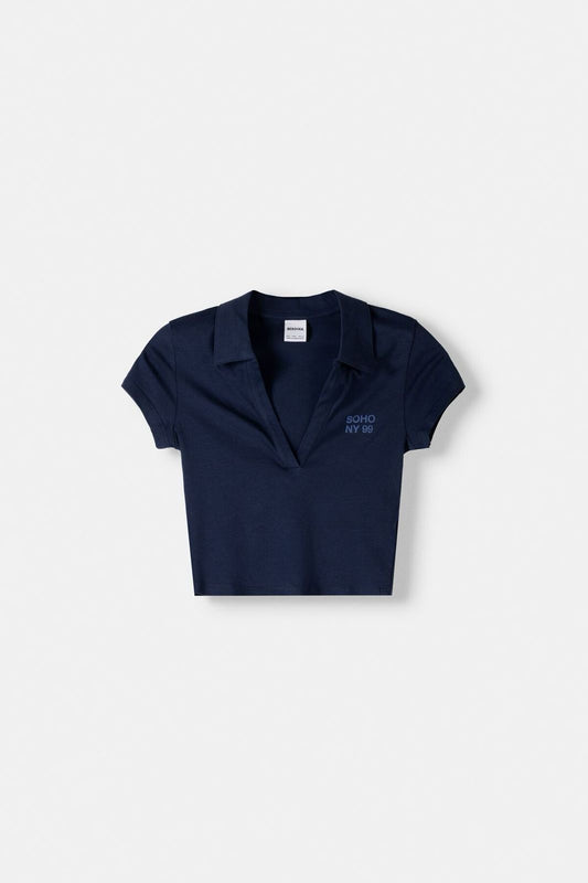 Polo Crop Tshirt