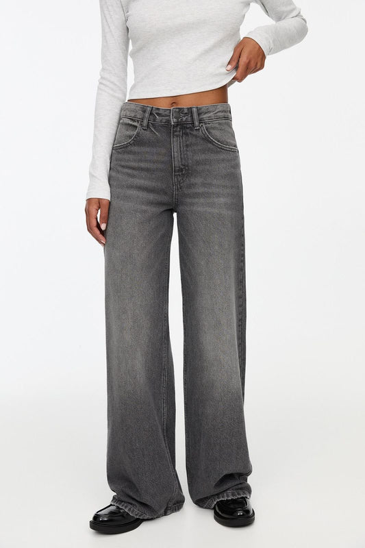High Rise Wide leg jeans